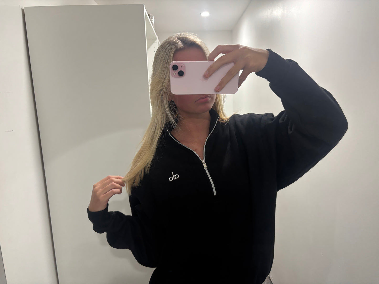A HALF ZIP UP