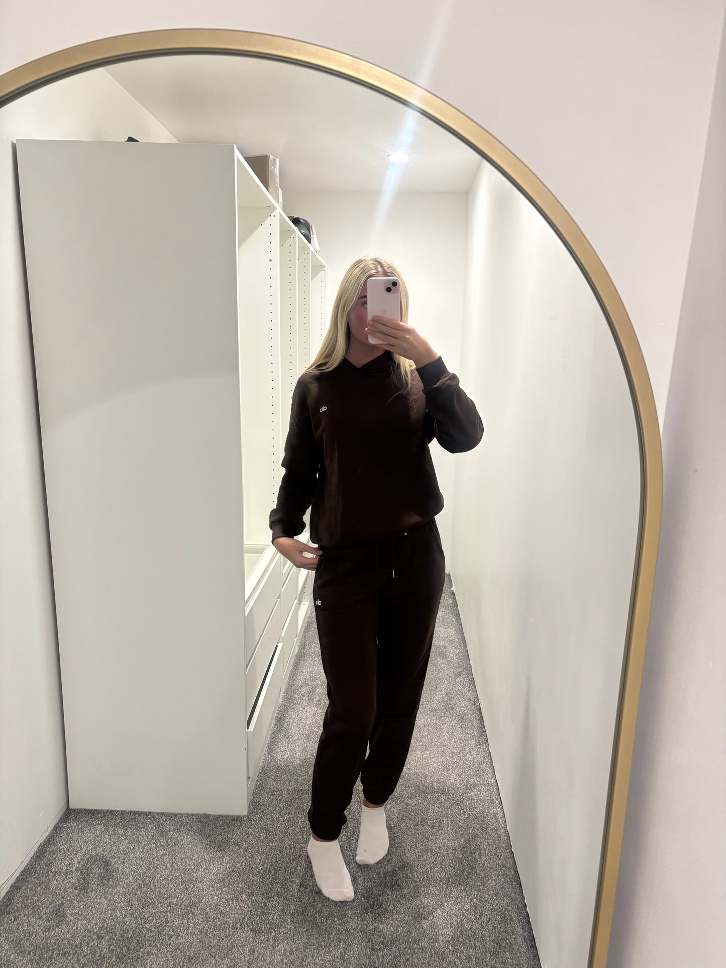 BROWN TRACKSUIT