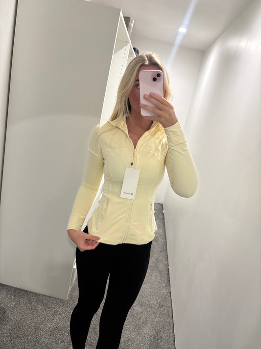 YELLOW ZIP UP