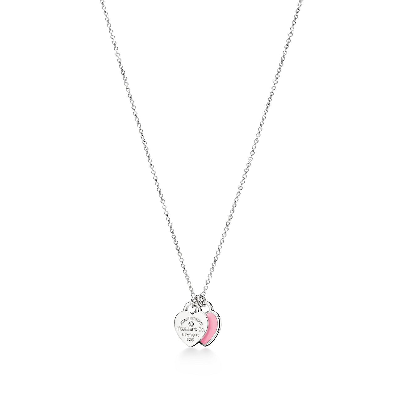 TIFFANY & CO DUPE PINK NECKLACE