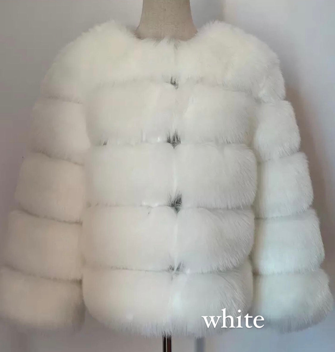 PRE ORDER- FAUX FUR COATS